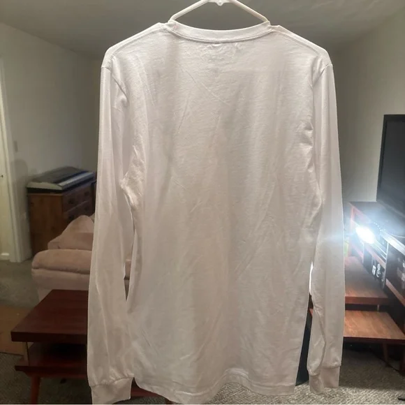 STARTER White Miami Dolphins Long Sleeve Shirt - Picture 4 of 7